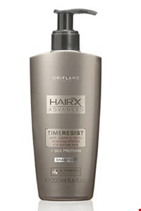 شامپو ضد پیری هیراکس اوریفلیم Oriflame HairX Advanced Time Resist Shampoo