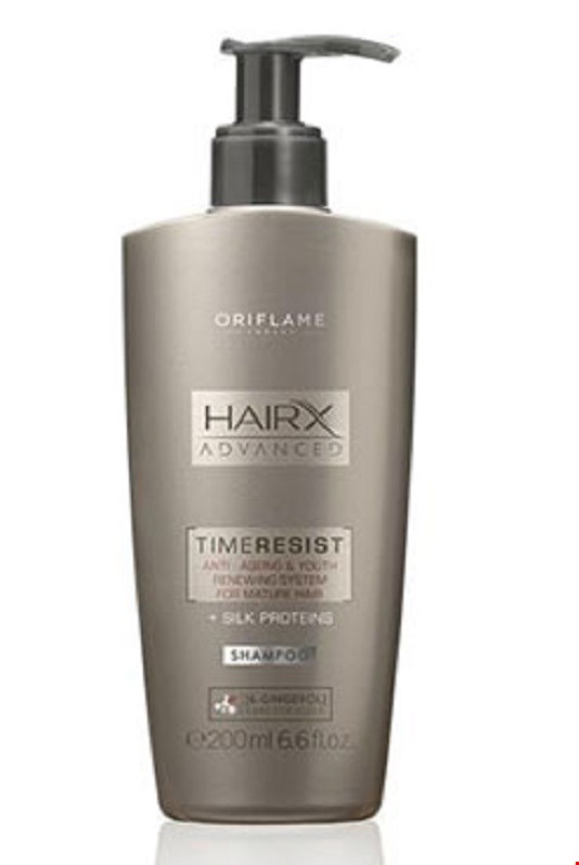 شامپو ضد پیری هیراکس اوریفلیم Oriflame HairX Advanced Time Resist Shampoo